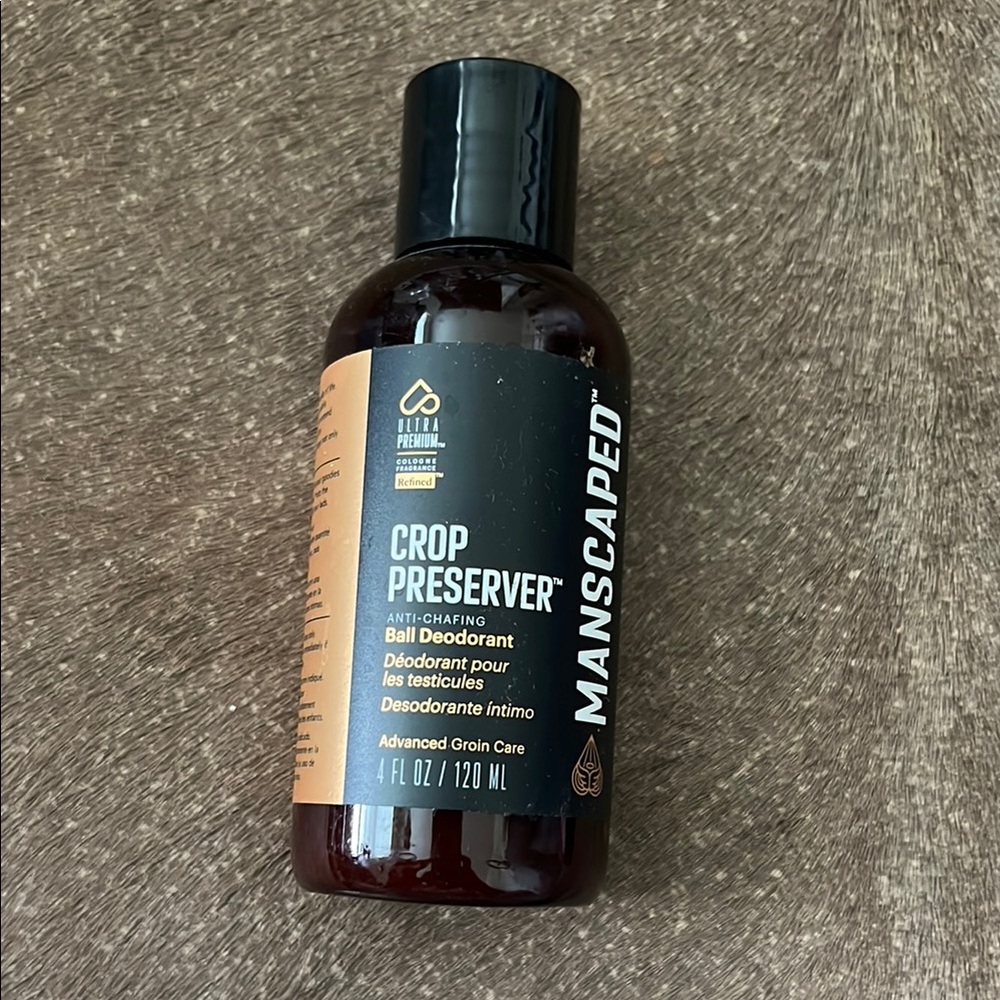 Manscaped Crop Preserver Ball Deodorant 4 oz Anti Chafe Aloe Vera Moisturizer